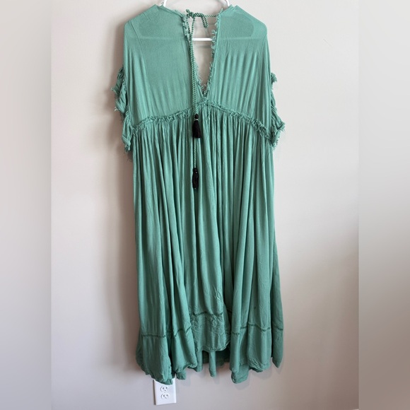 NWT Free People Bali Will Wait For You Midi Dress - Picture 9 of 16